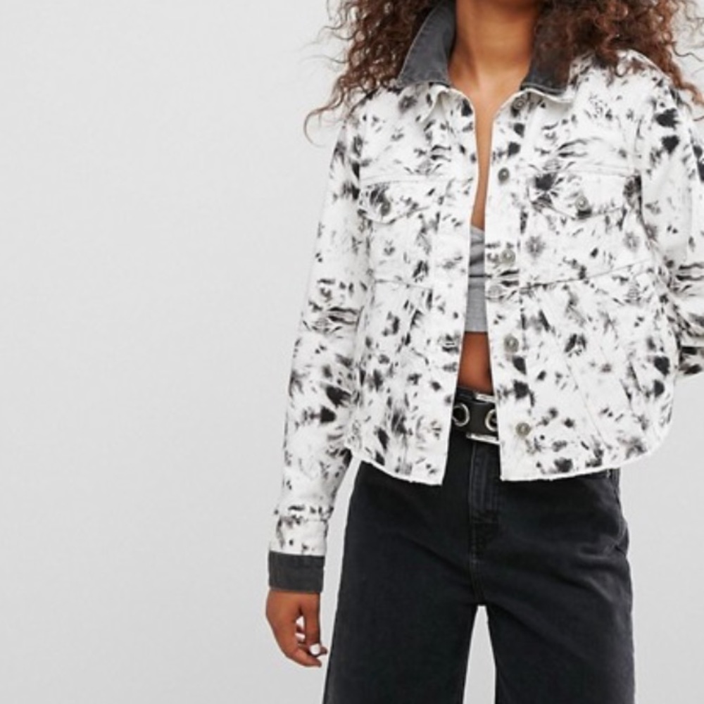 Denim deconstructed jacket